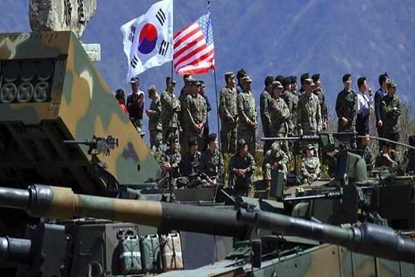 رزمایش نظامی مشترک آمریکا و کره جنوبی روز دوشنبه شروع می گردد