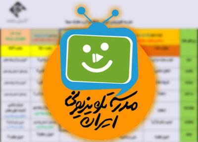 مدرسه تلویزیونی ایران شنبه بازگشایی می گردد