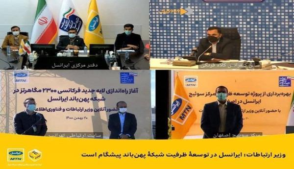 وزیر ارتباطات: ایرانسل در توسعۀ ظرفیت شبکۀ پهن باند پیشگام است